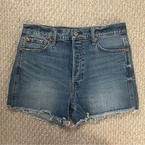 Gap High Rise Denim Shorts